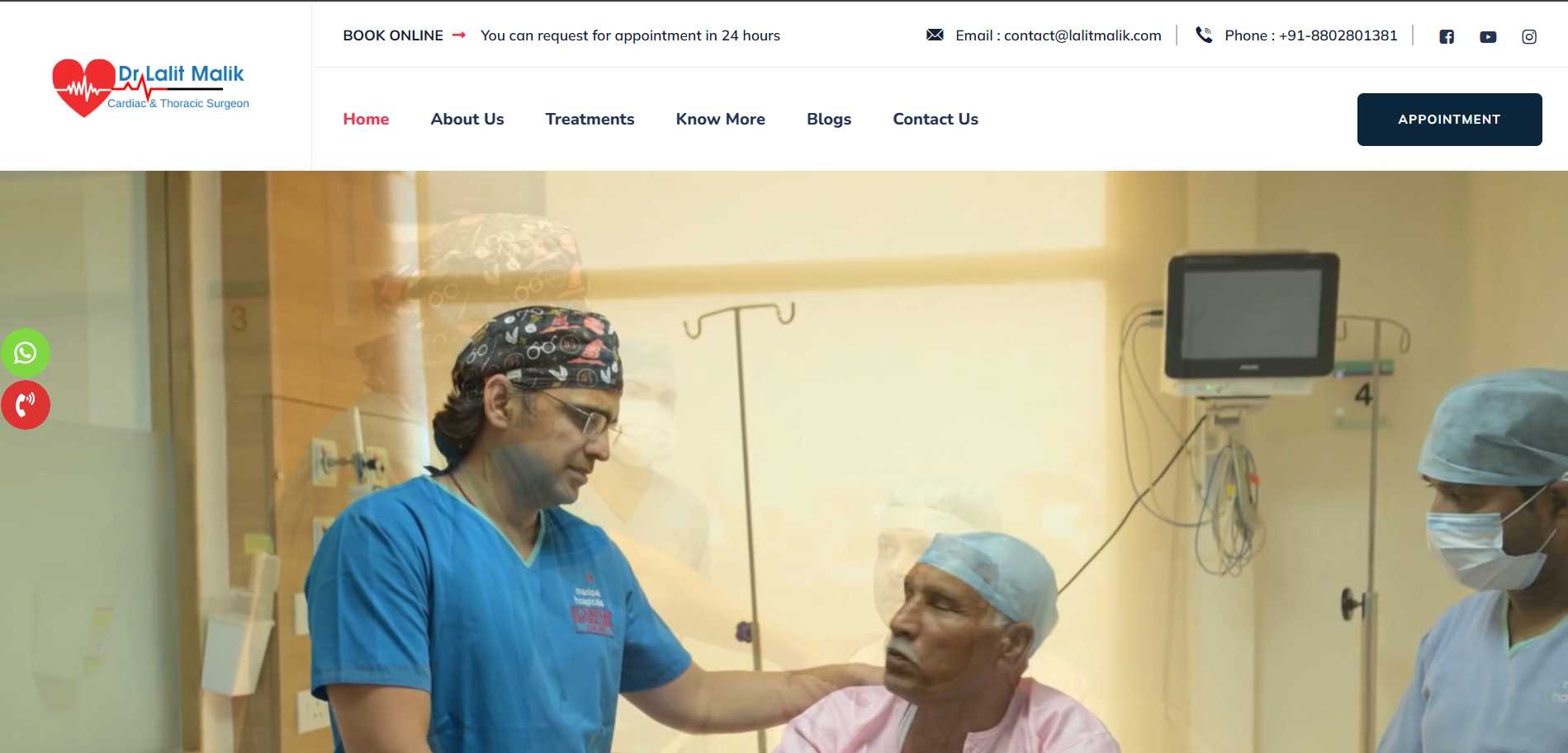 dr lalit WordPress preview